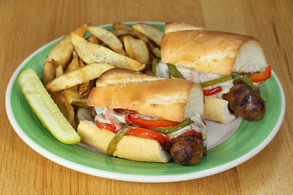 Salciccia Parmesano Sandwich